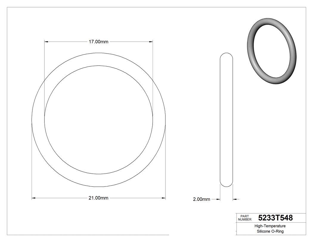 Technical drawing - 5233T548